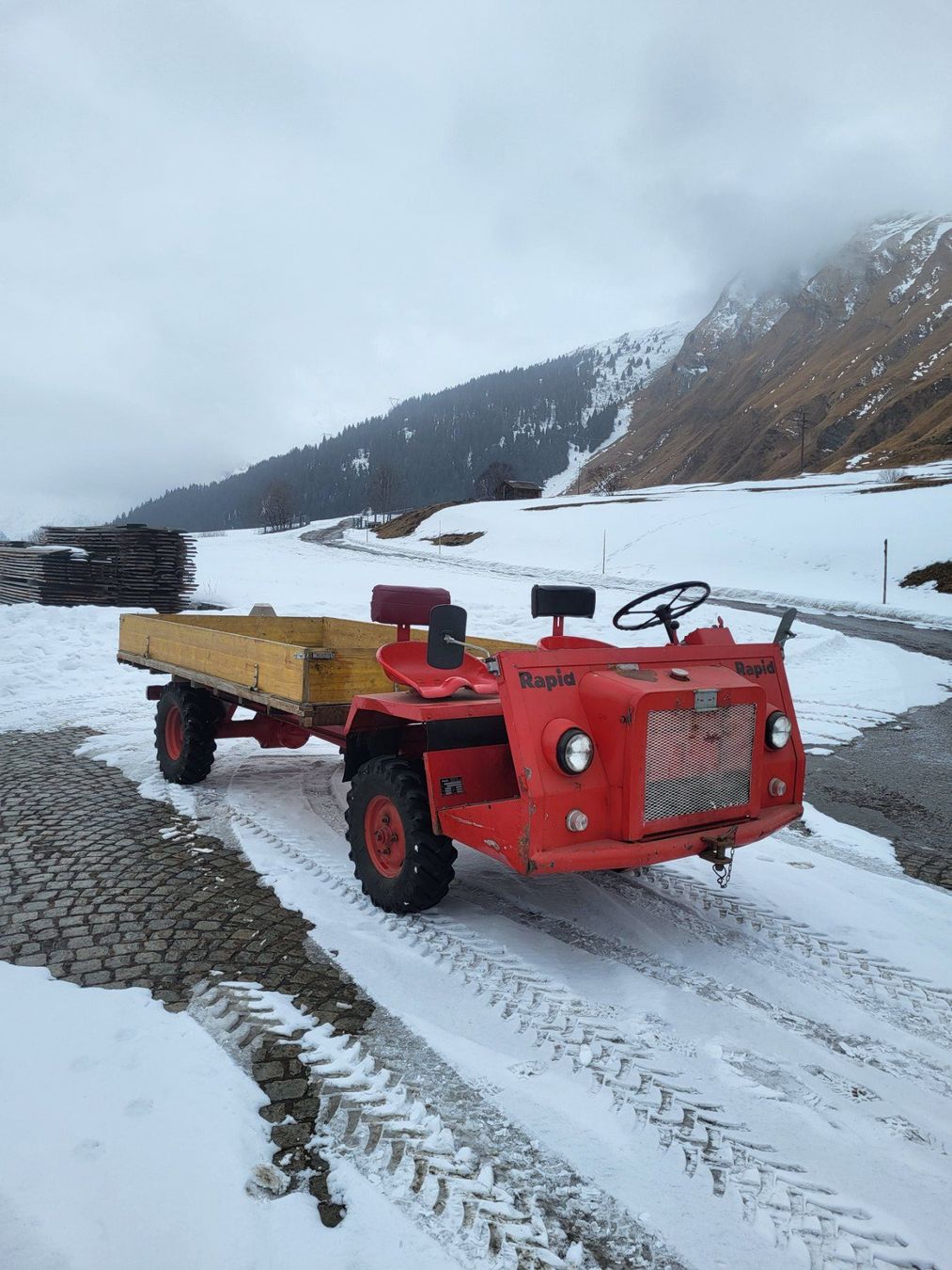 Tutte le macchine: Rapid Alltrac 550 – Usato da Speicher venduto da dan_bf2y