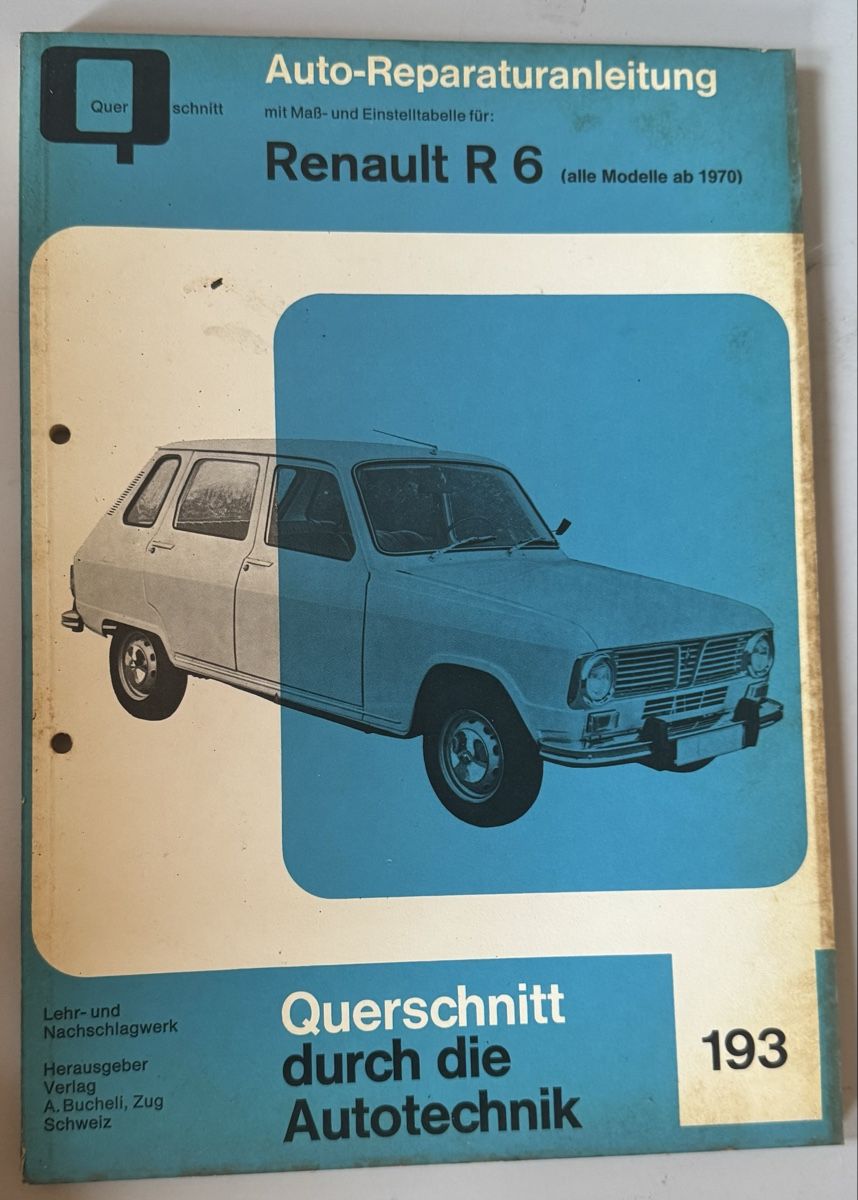 Riviste & Magazine: Auto Reparaturanleitung 193 – Usato da Langendorf venduto da jase-bine