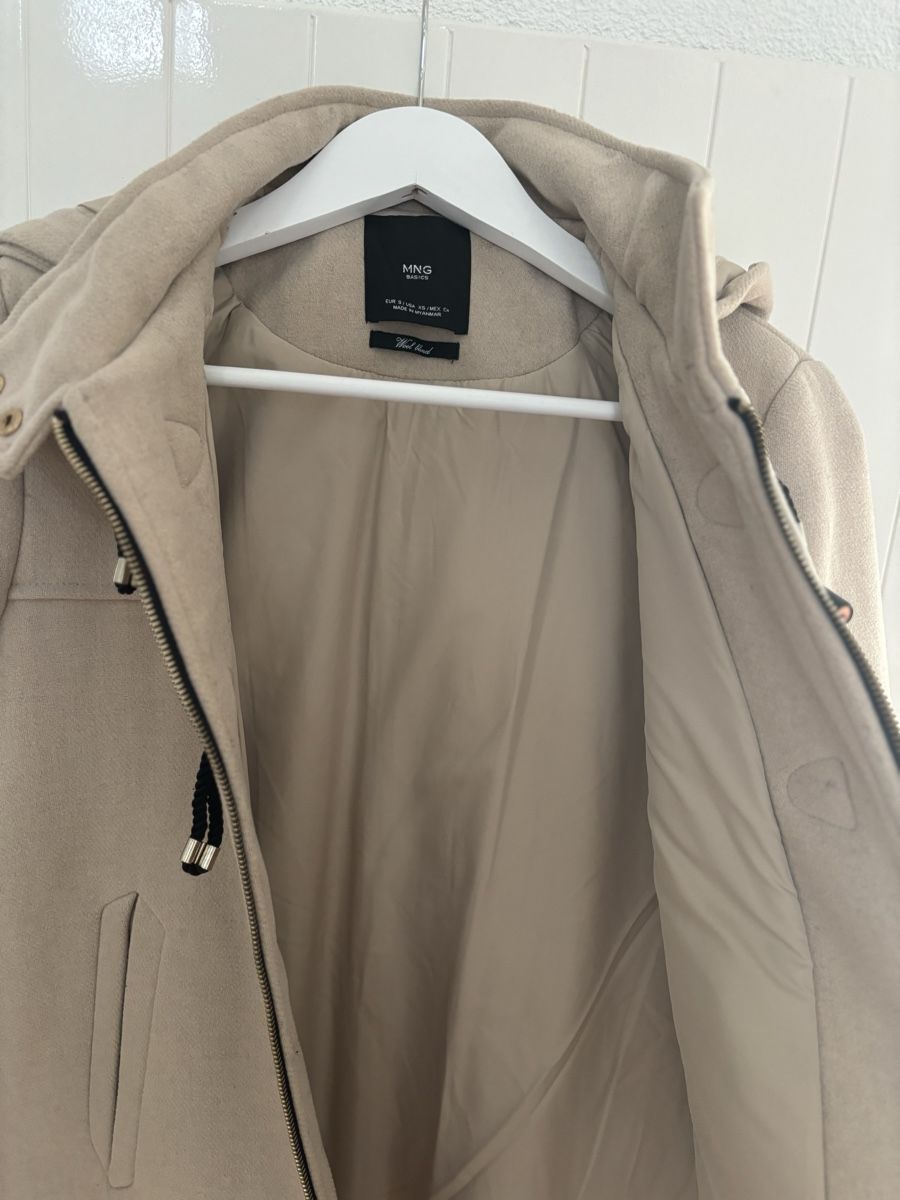 Mango Mäntel: Schicker MANGO beige warmer Damenmantel Grösse S – Gebraucht aus St.Gallen von Monrose 5