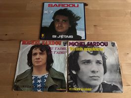 MICHEL SARDOU tolle Single Kult Chanson Frankreich 70's Top