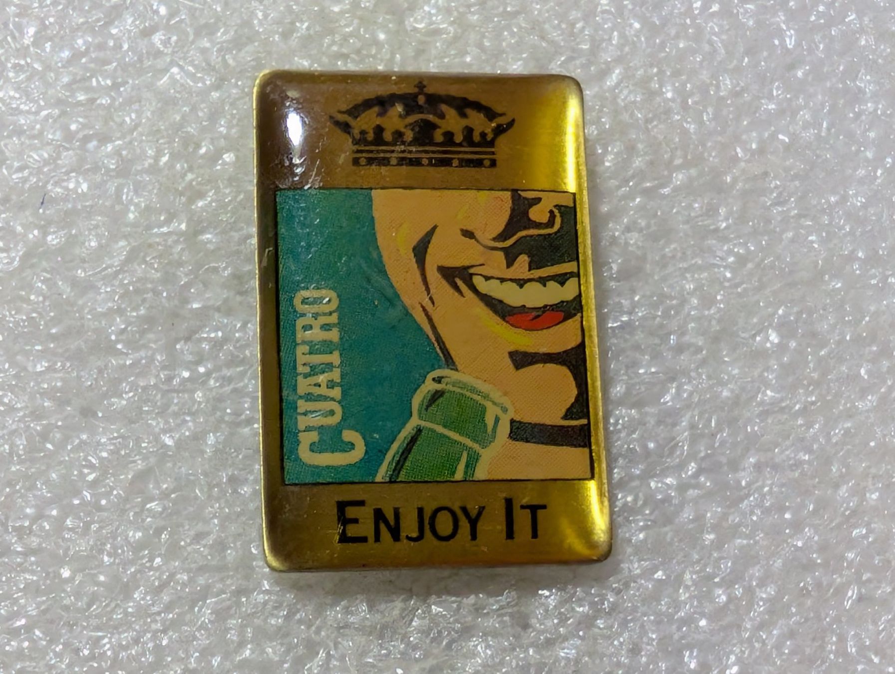 Placchette & Badge: Ansteckpin 107: Corona – Usato da Oppligen venduto da Pin-Fall-Shop