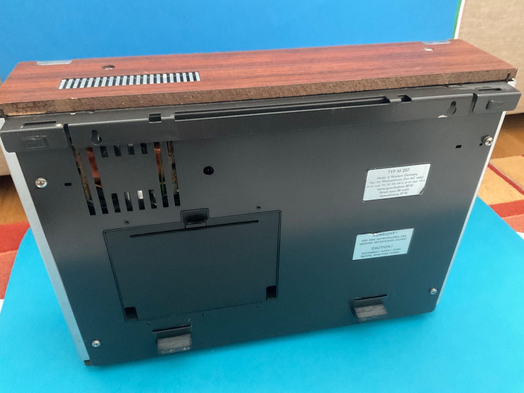 Telefunken Apparecchi a nastro: Telefunken Magnetophon 207 – Usato da Langenthal venduto da RronJora 4