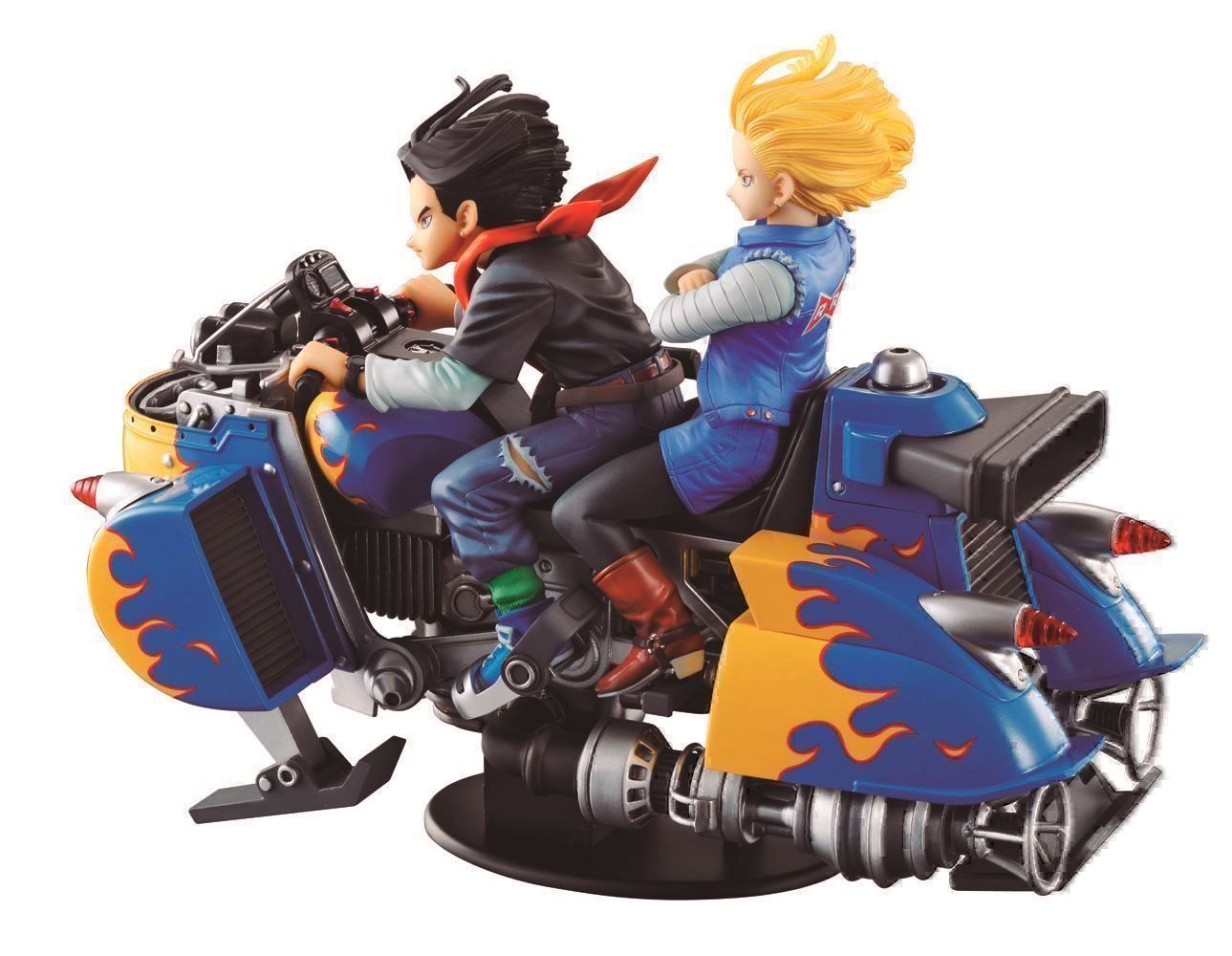 Statuette: Dragonball Z Desktop Real McCoy Android 17 et 18 – Nuovo e nell'imballaggio originale da St-Imier venduto da ATTAKSHOP 2