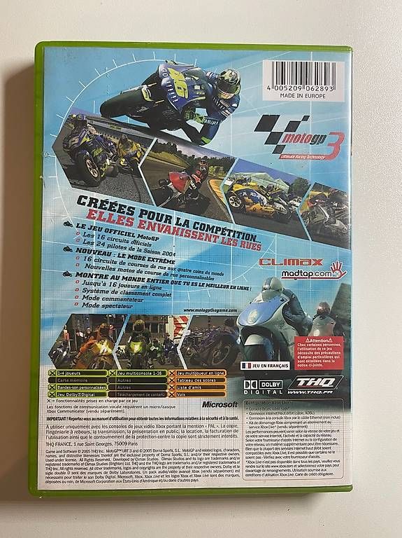 Microsoft Giochi: MotoGP 3, Xbox – Usato da Couvet venduto da Aura_aura 2