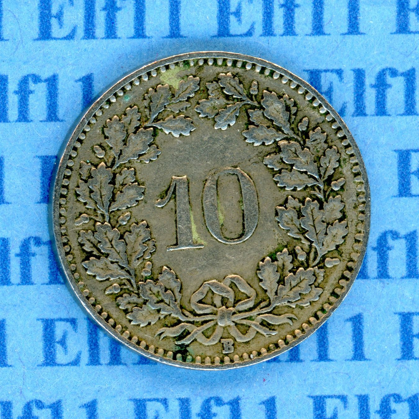 Tutti le monete: CHF___0.10 1951 -vz 10 Rappen – Usato da Widnau venduto da Elf11 1