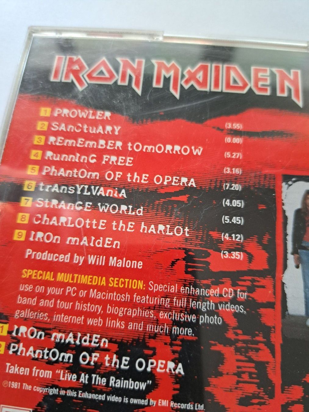 CDs: Cd Iron Maiden - Iron Maiden  – Gebraucht aus Pully von bro_n52j 3