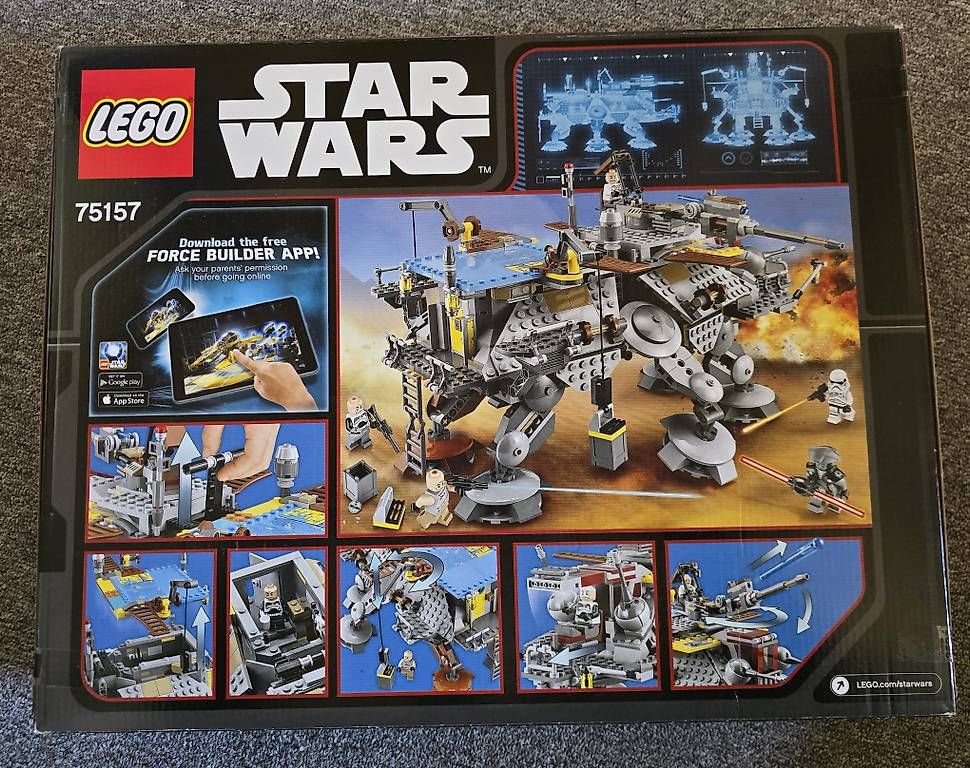 Lego Kit di costruzioni: Lego Star Wars Captain Rex's AT-TE - Set 75157 – Nuovo e nell'imballaggio originale da Oberglatt ZH venduto da fej_kj6q 1