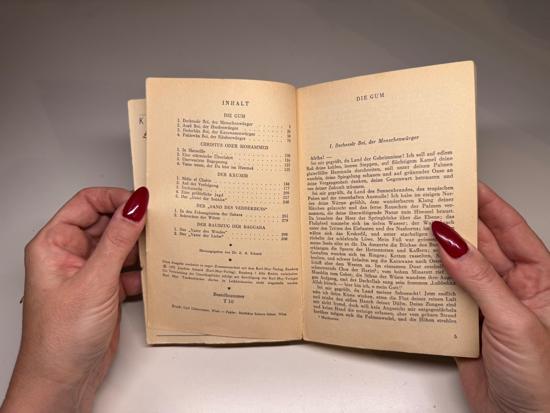 Libri: ROMAN: Karl May, Sand des Verderbens – Usato da Grosswangen venduto da Kleine.Knoepfe 4