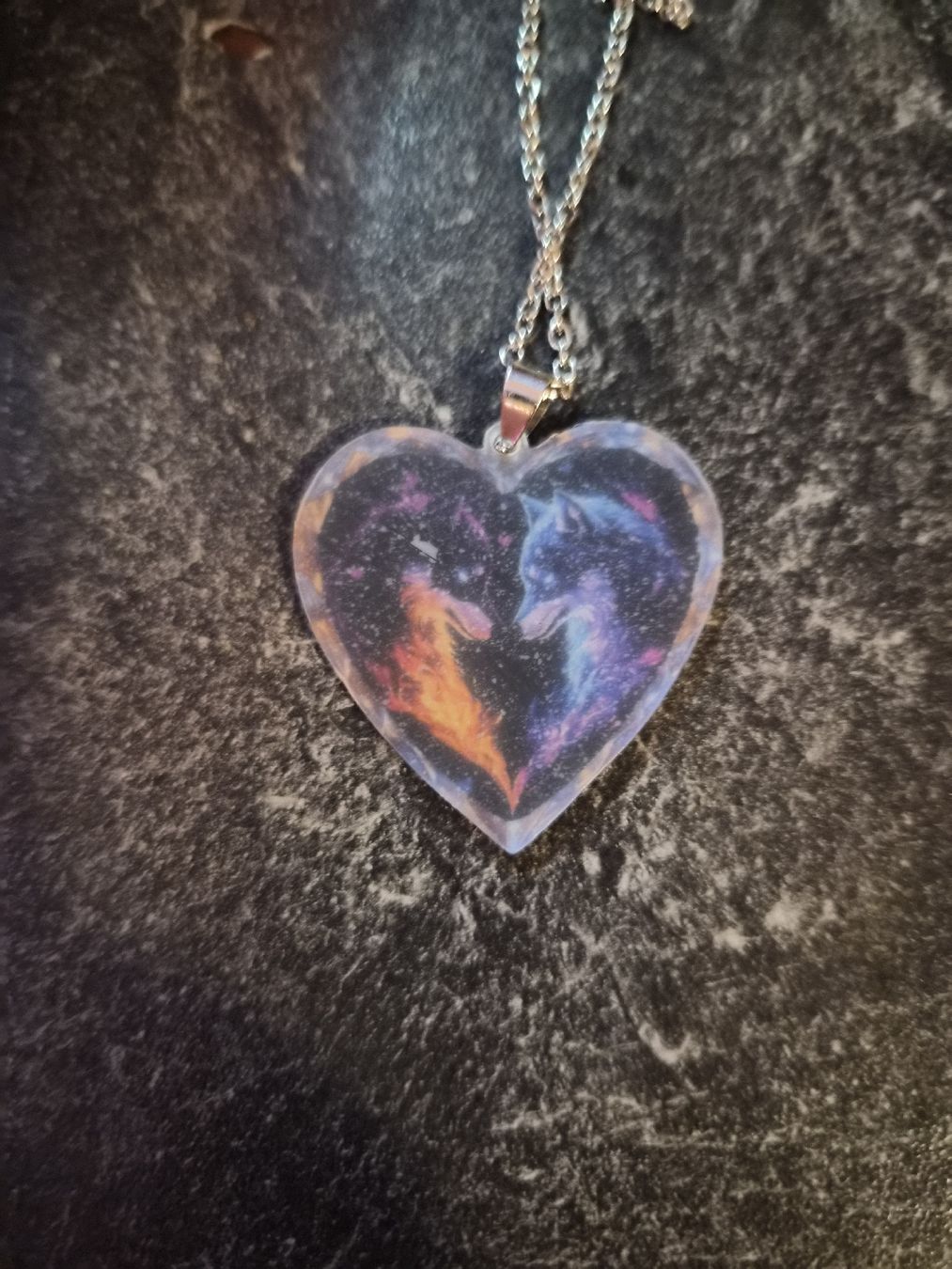 Catenine: collier coeur loups – Nuovo (secondo la descrizione) da Senèdes venduto da hen_fw8b 1