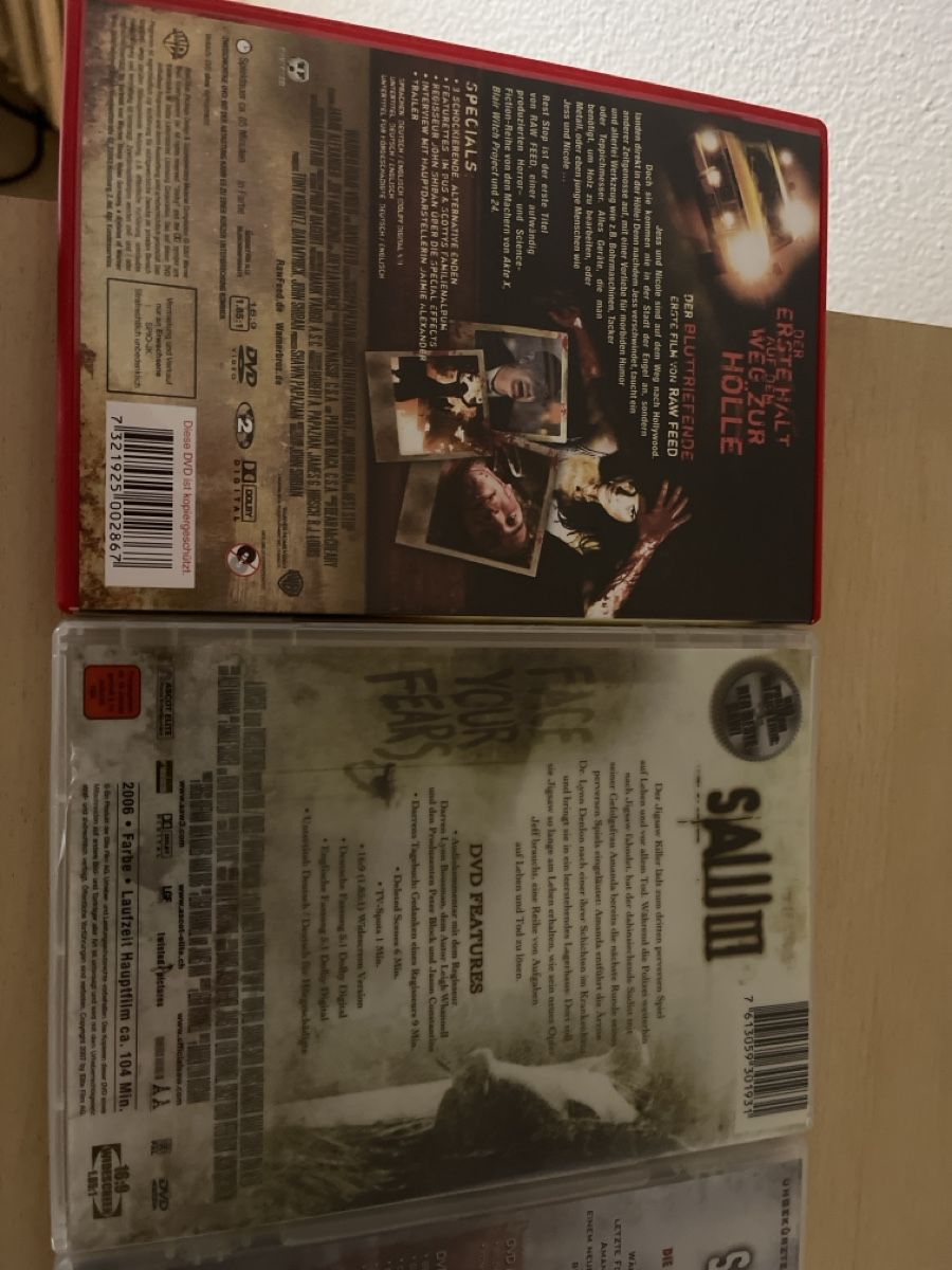 Alle DVDs: Kleine Horrorfilmesammlung – Gebraucht aus Emmenbrücke von evo34 3