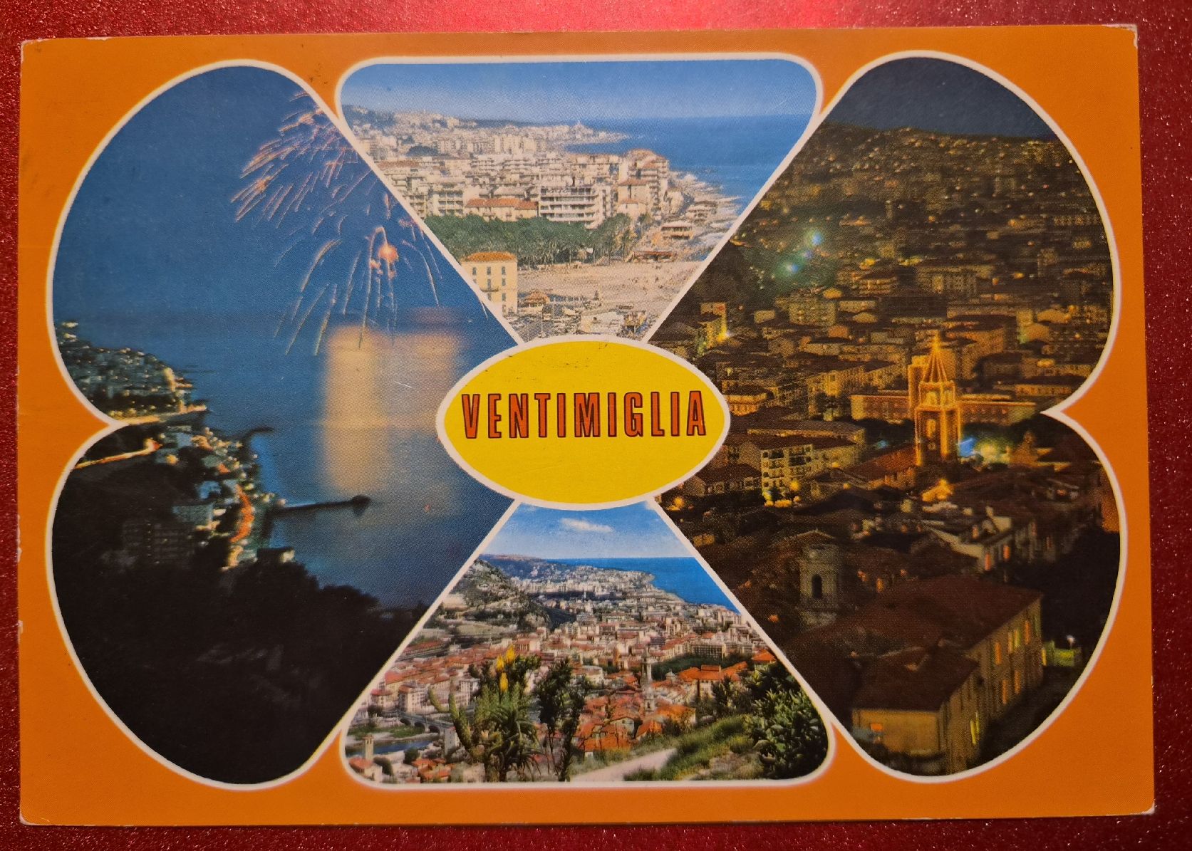 Ansichtskarten: Ventimiglia Italien 1983 – Gebraucht aus Melchnau von Arthurius
