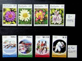 BARBADE TIMBRES  NEUFS** 1995+2004. COTE 13.50 EUROS /AT37