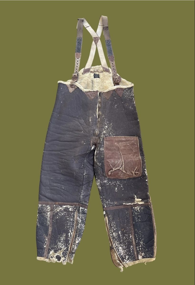 US Army Uniformi: Pantalon cuir TYPE B1 US Army Air Force WW2 – Usato da Bellevue venduto da Belafer