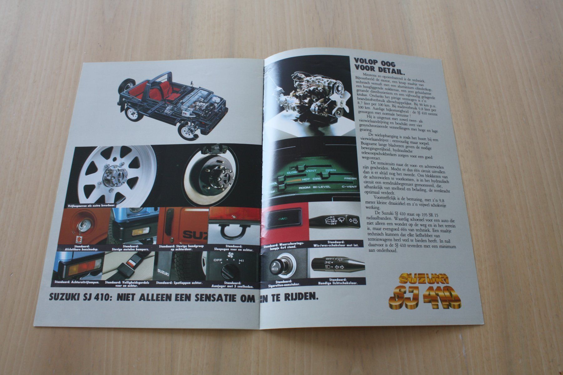 Documenti: Suzuki SJ 410 Prospekt NL – Usato da Wikon venduto da erwin400 5