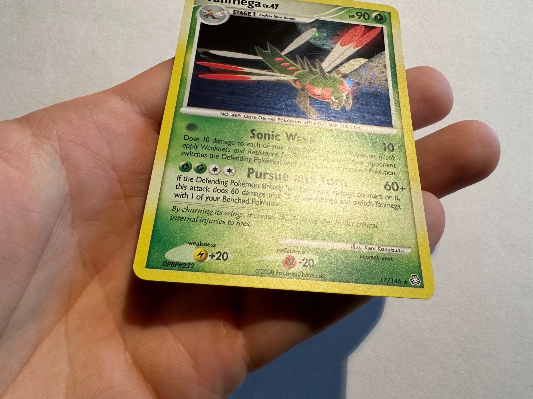 Pokémon Carte collezionabili: Yanmega holo D&P Legends Awakened EN – Usato da Hagendorn venduto da Pokecollectorch 1