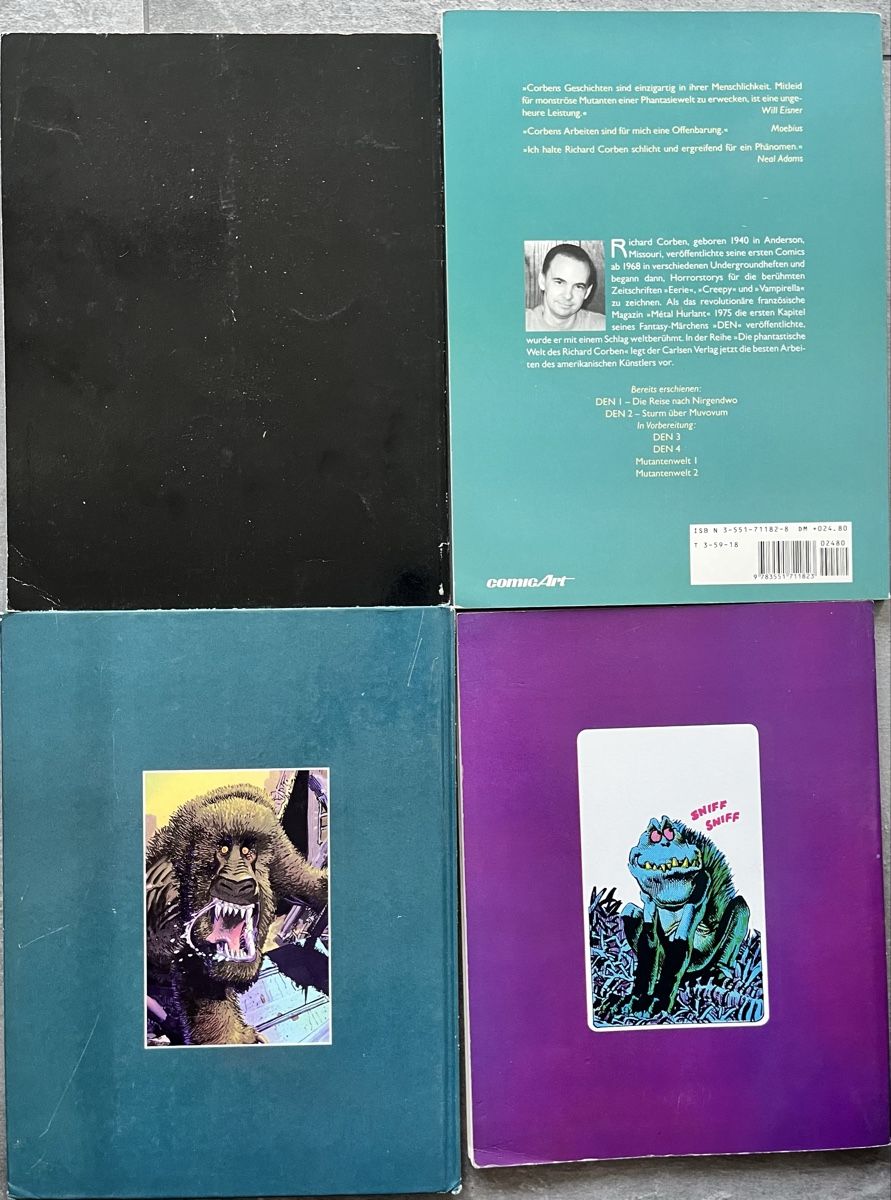 Fumetti: 4 Erwachsenen Comics von RICHARD CORBEN – Usato da Densbüren venduto da lana79 4