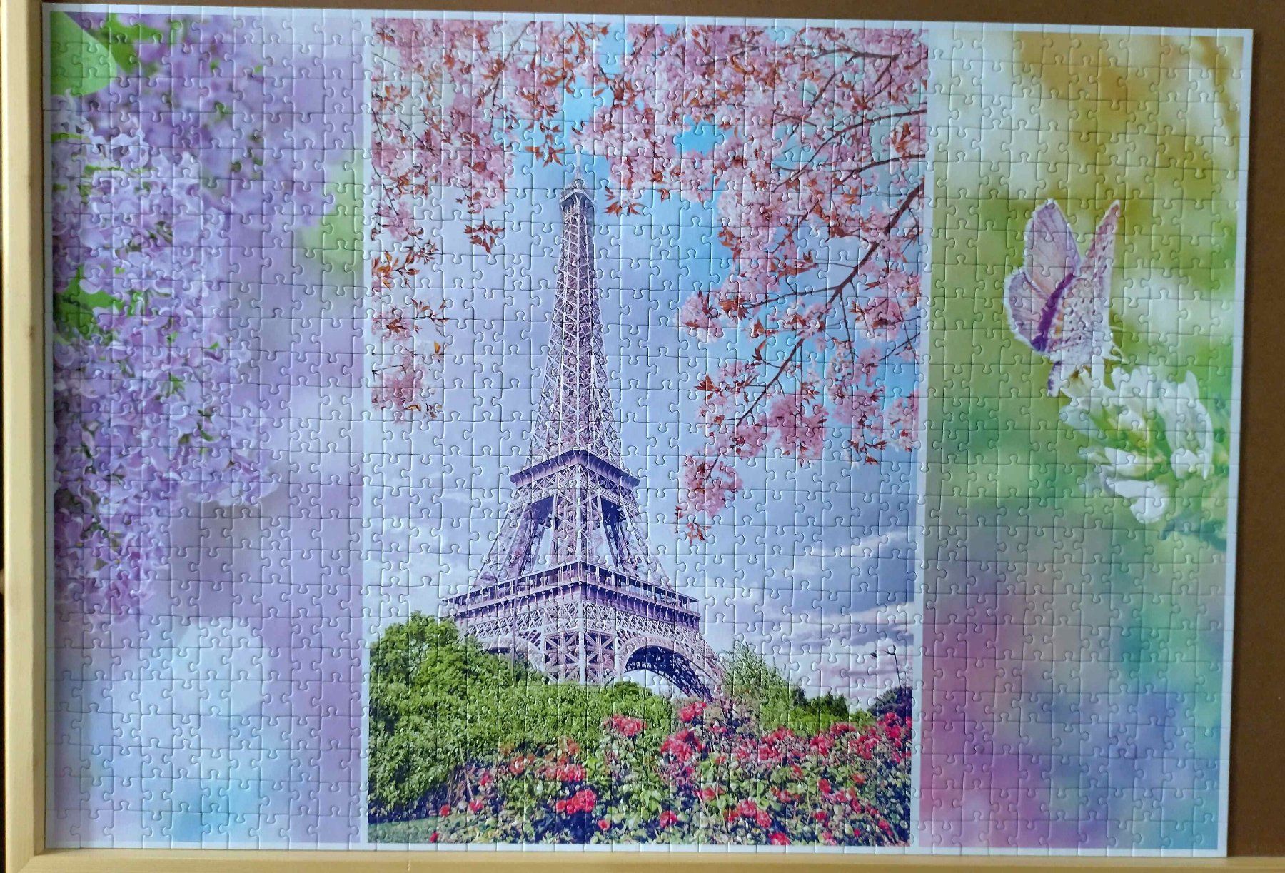 Puzzle: Romantic Puzzle Paris - 1000 Teile – Usato da Güttingen venduto da romli 3