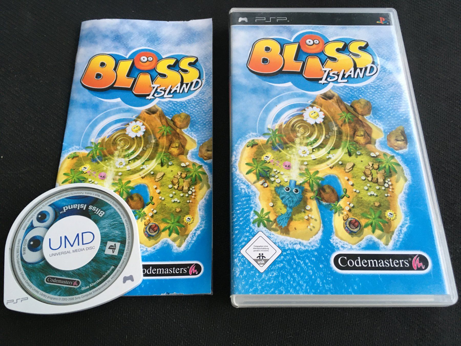 Sony Spiele: Bliss Island für PSP – Gebraucht aus St.Gallen von sjosjo
