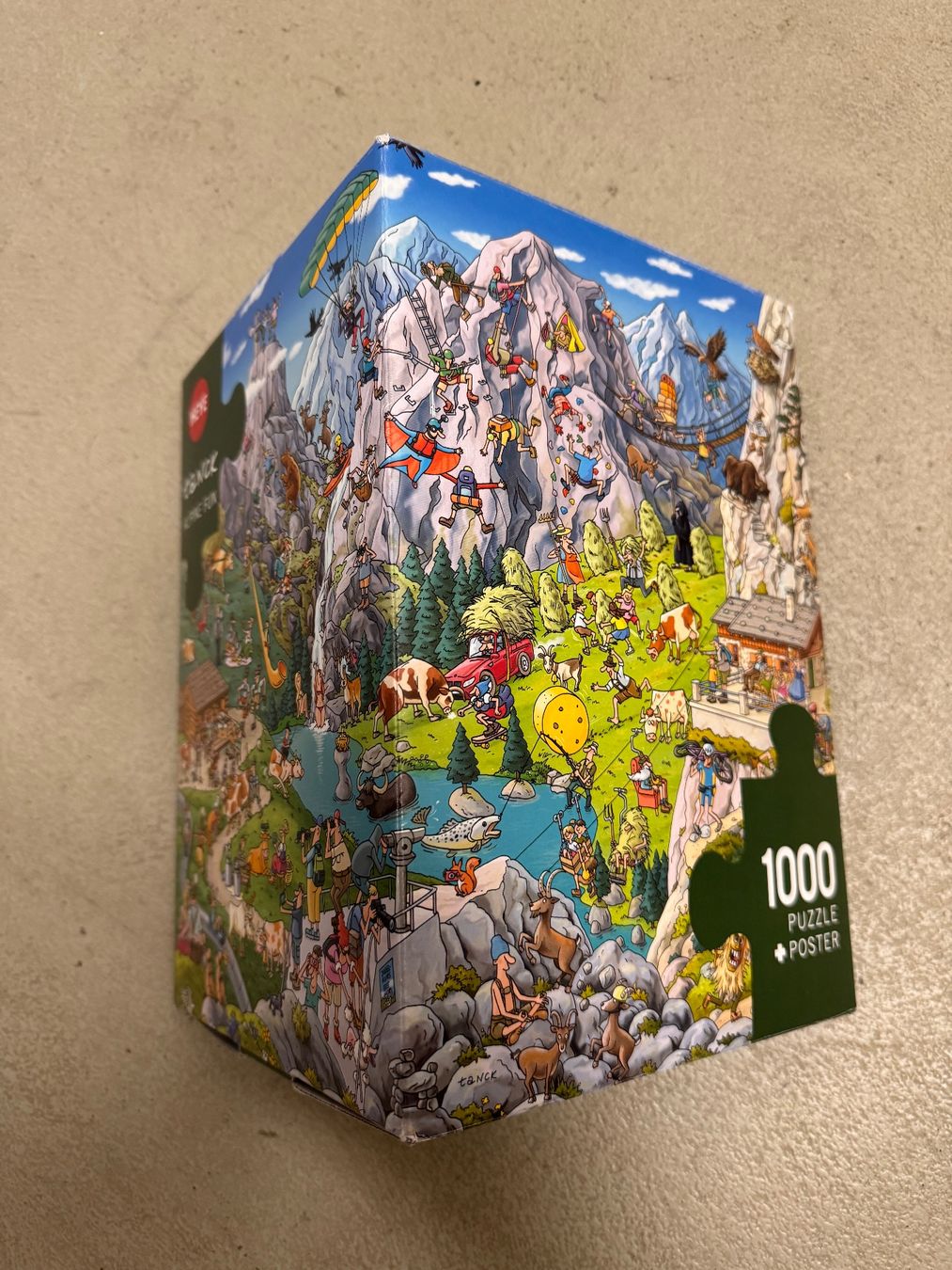 Heye Puzzle: Puzzle 1000 Alpine fun von Heye – Usato da Birmensdorf ZH venduto da nan_d5qd