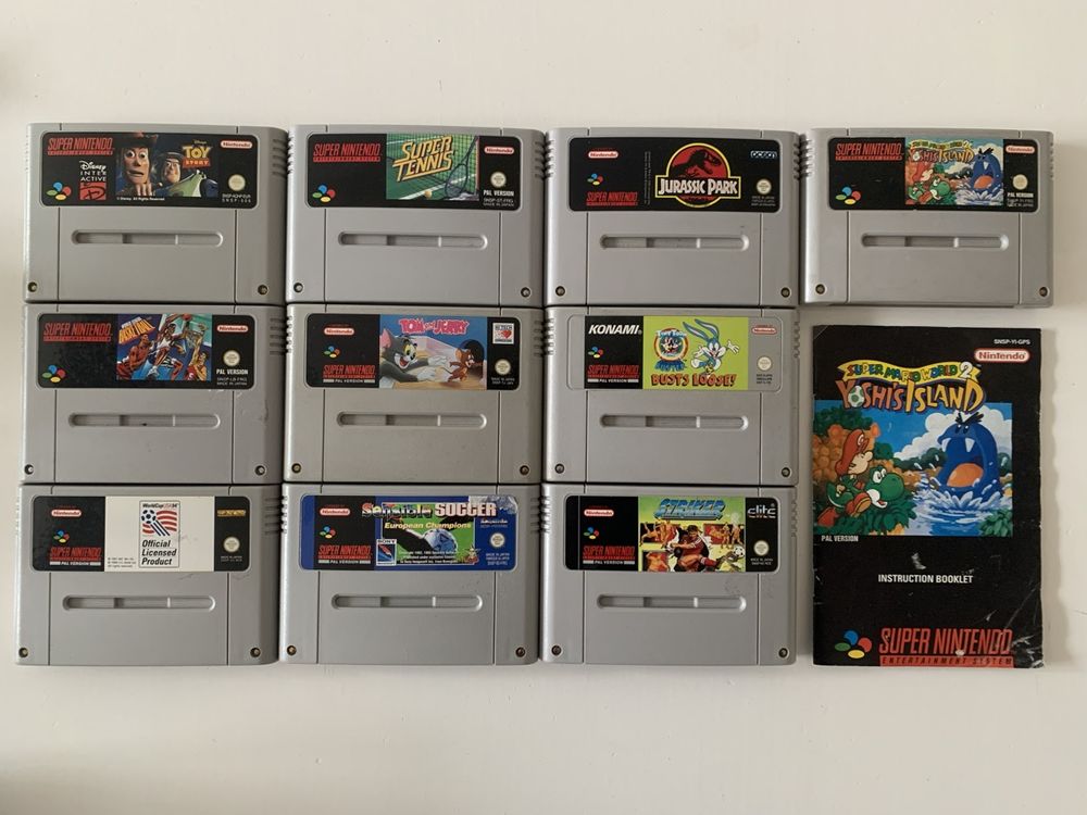 10 Super Nintendo Games SNES | Kaufen auf Ricardo