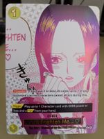 One Piece You'll Frighten Me Manga Event OP14-118 AltArt Boa