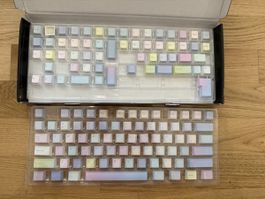 JCM Bubble Pastel Keycaps Cherry PBT for Mechanical Keyboard