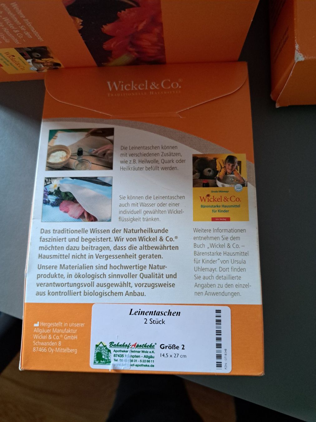 Altro per la cura del corpo: Wickel Set Wickel & Co – Usato da Winterthur venduto da Pitschna88 2