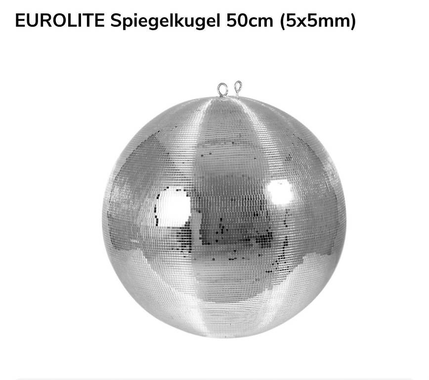 Alle Dekorationen: Diskokugel 50cm Durchmesser – Gebraucht aus Weisslingen von Fiorellin7