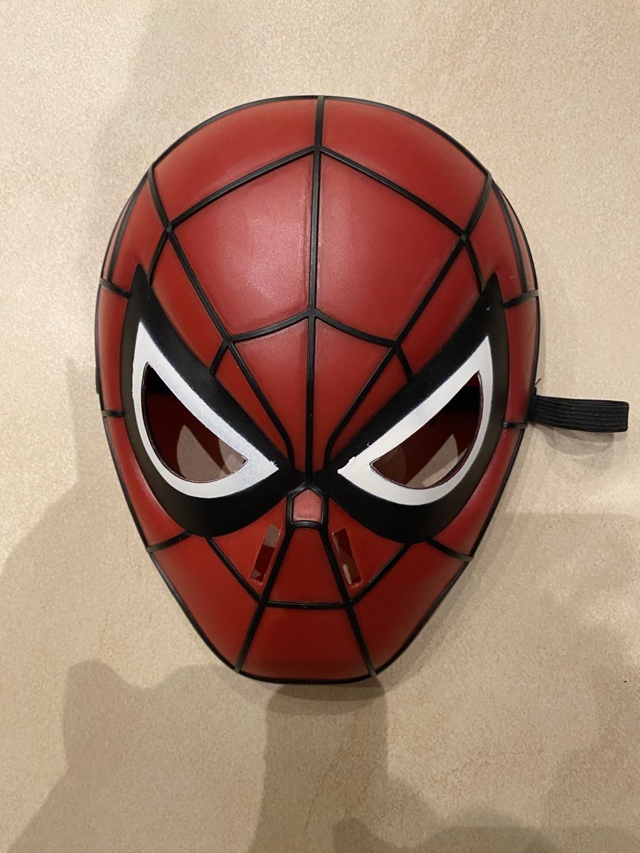 Maschere: Spiderman-Maske / masque Spiderman – Nuovo (secondo la descrizione) da Meinier venduto da wellico22