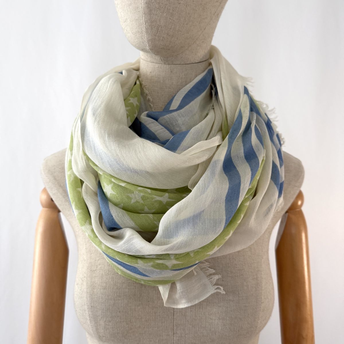 Hemisphere Foulard & Sciarpe: HEMISPHERE Wool Scarf – Nuovo (secondo la descrizione) da Emmen venduto da Colette-Juliette 4