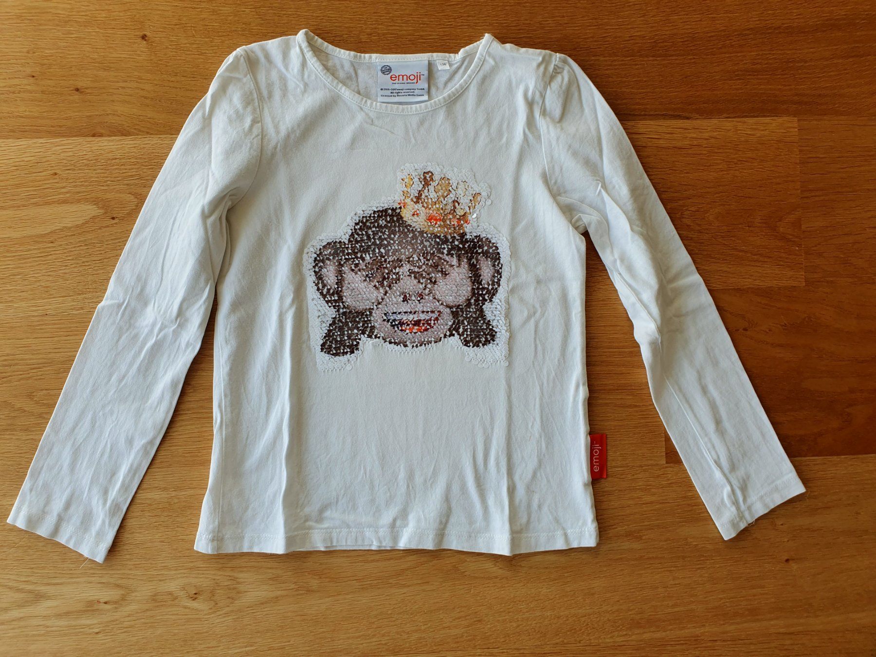 C&A Camicie, T-shirt & Polo: Shirt mit Wendepailletten Gr. 134 – Usato da Villars-sur-Glâne venduto da richardette 2