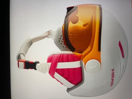 Head Girls Skihelm mit Visier
