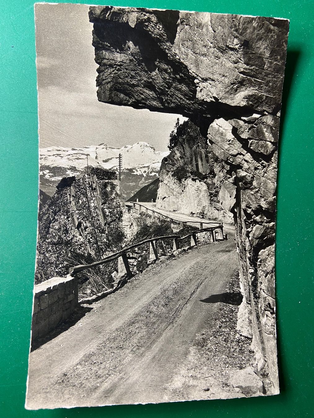 Cartoline postali: La route d'Anniviers – Usato da Steg VS venduto da _vinci_