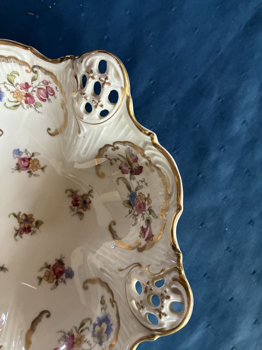 Rosenthal Schalen: Rosenthal Gebäckschale mit durchbrochenem Rand  – Gebraucht aus Dornach von Rosengarten 2