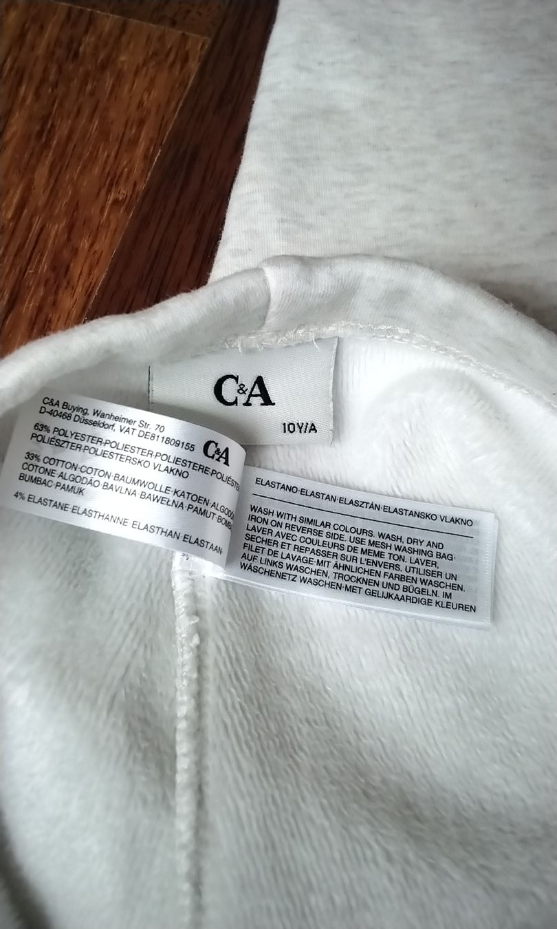 C&A Calze & Collant: C&A Mädchen Leggings wärmend, Einhorn, Gr. 140 – Usato da Büren SO venduto da T02rickonSWE 4