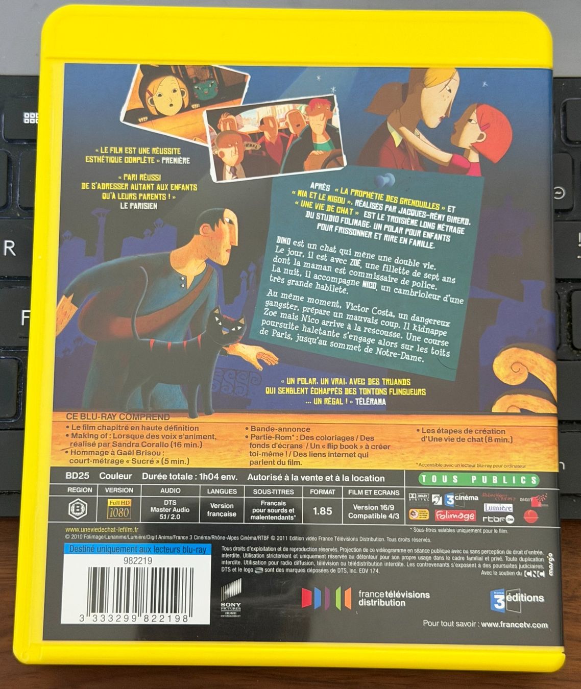 Tutti i DVDs: Une vie de chat (2010) - Blu-ray – Usato da Semsales venduto da __Florian__ 2