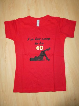T-Shrit 40 Jahre