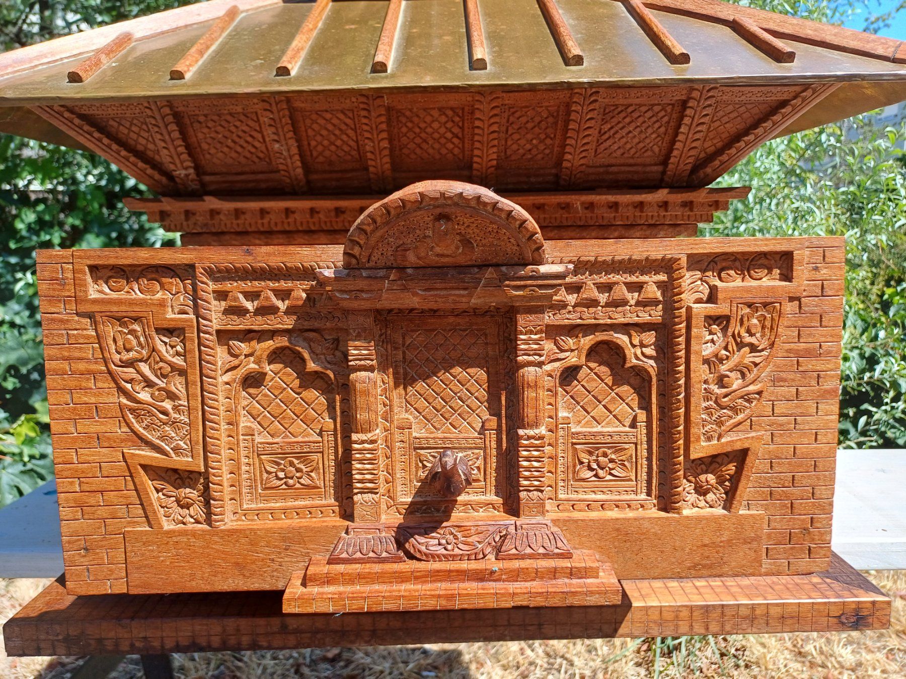 Sculture & Statue: Original Nepal-Tempel – Usato da Frick venduto da wbc 3