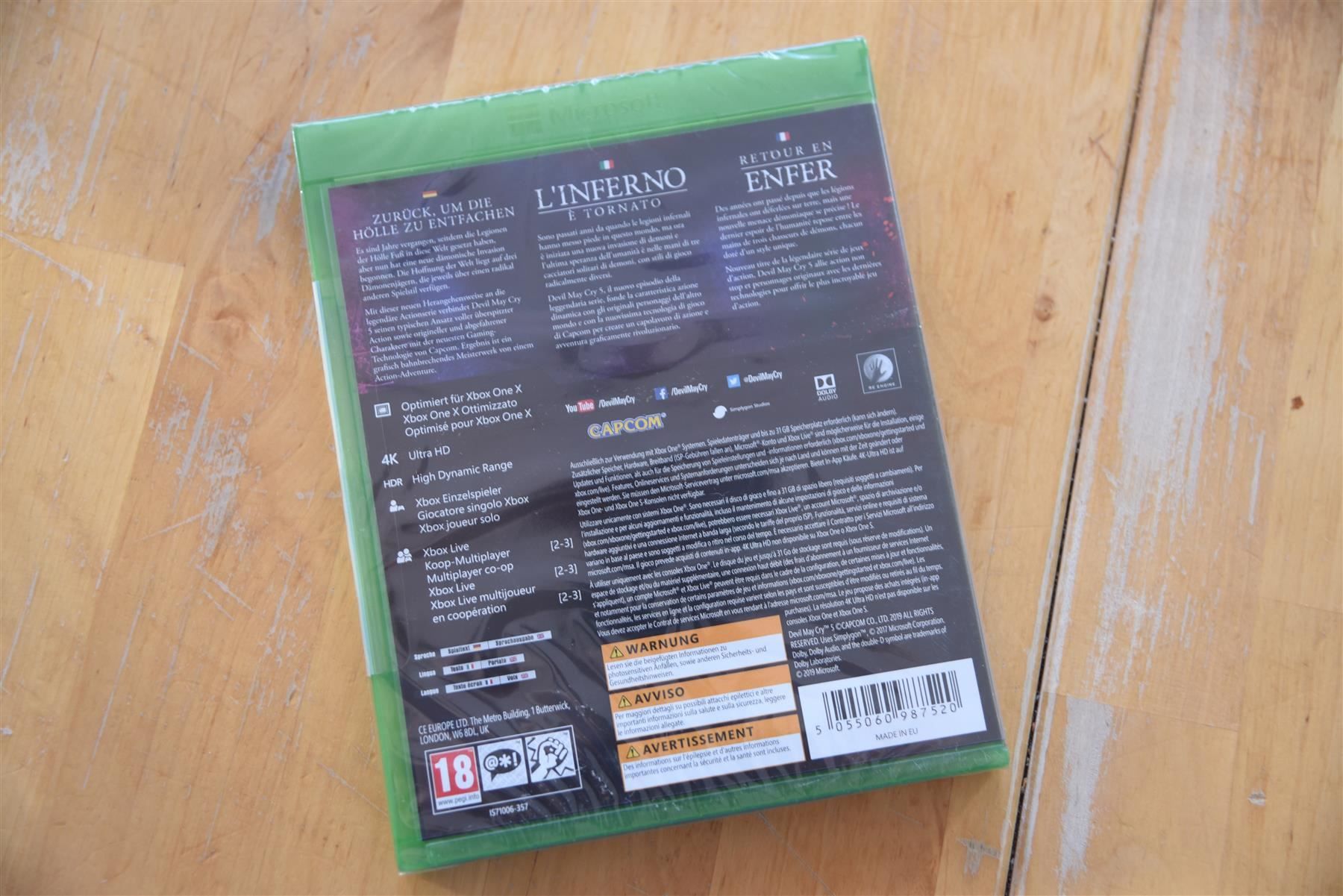 Giochi: Devil May Cry 5 (NEU) XBOX ONE – Nuovo (secondo la descrizione) da Frenkendorf venduto da gelbeZinnie 1