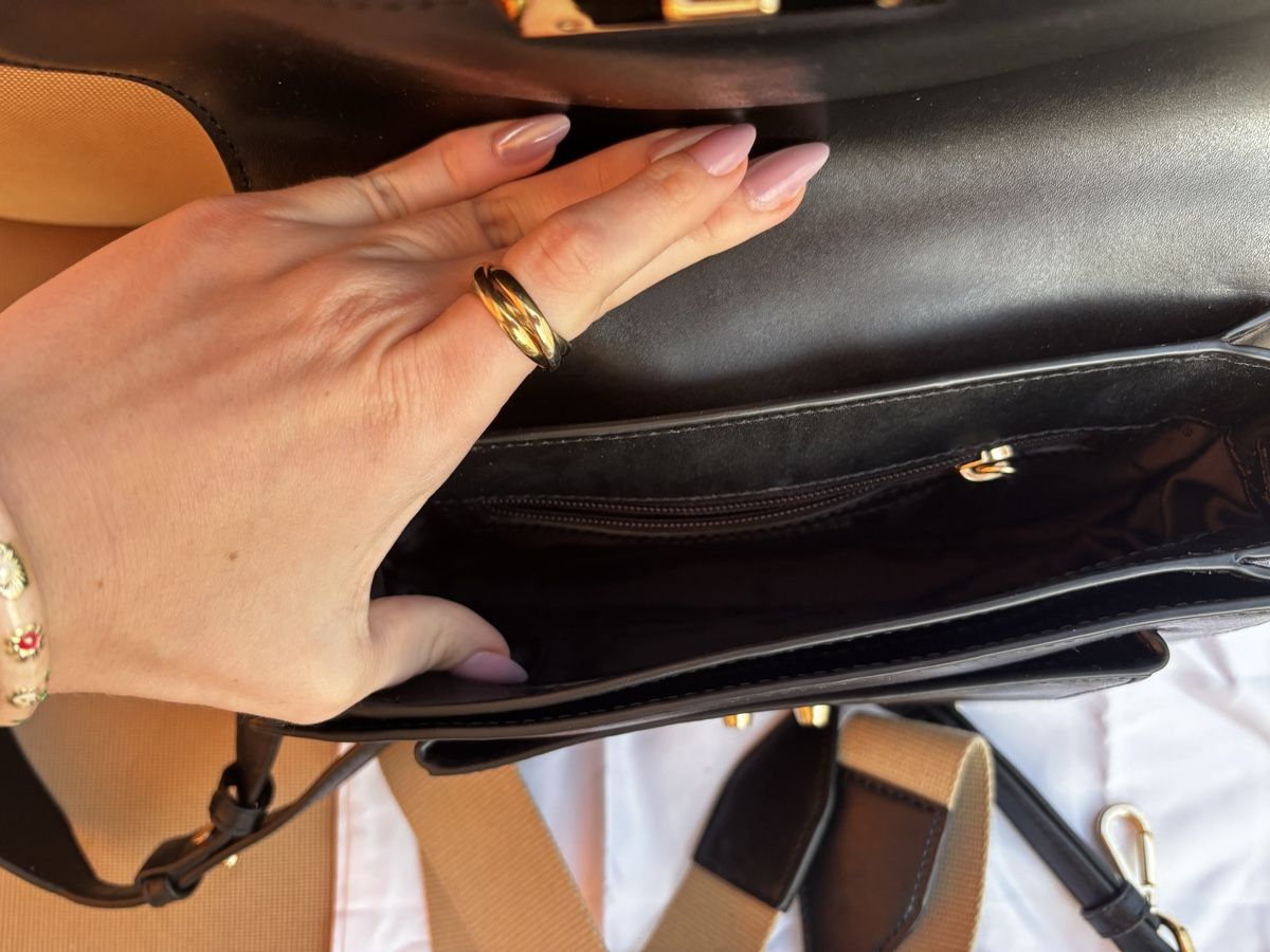 Michael Kors Borse da donna: Michael Kors handbag black leather with dustbag – Usato da Gossau SG venduto da sve_99rn 3