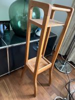 Holz Pflanzenständer, Beistelltisch, Vintage