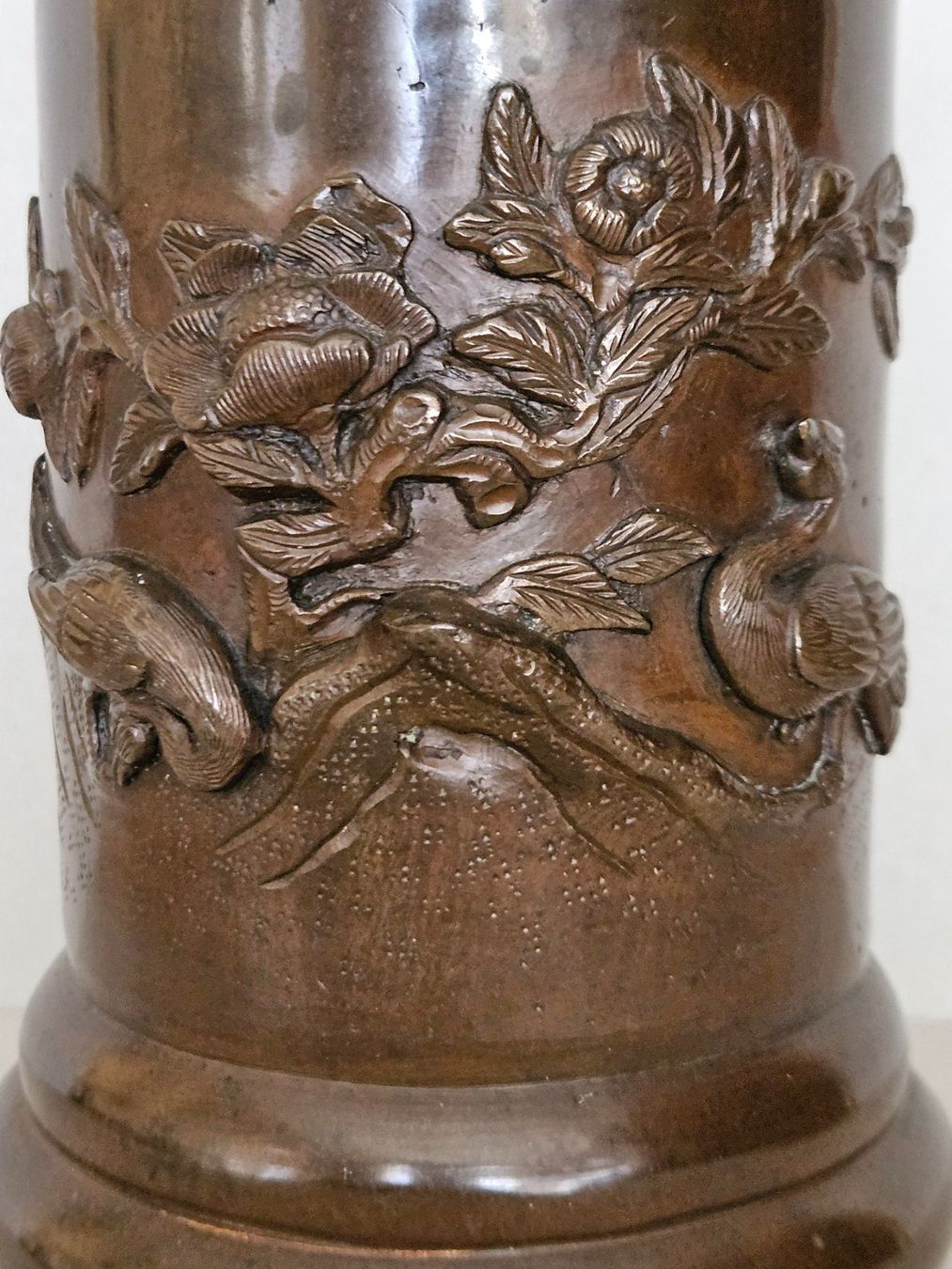 Sculture & Statue: Japanische Bronzevase, 19. Jh. – Usato da Lugano venduto da Numisartes 6