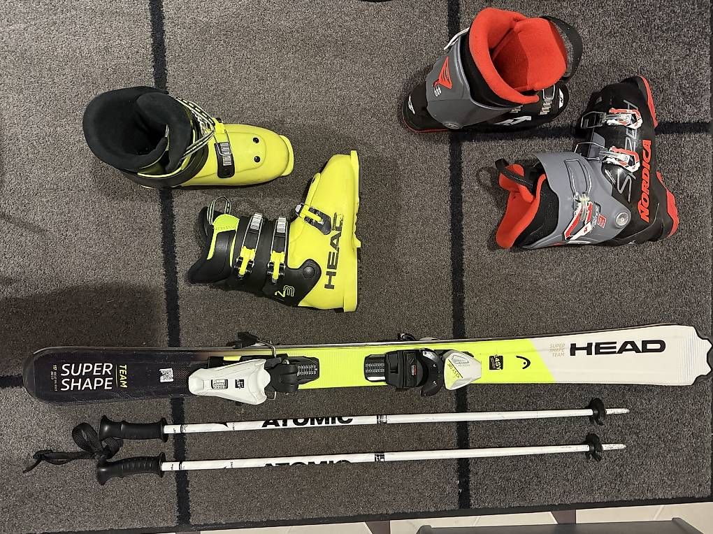 Sci: Ski 117 und Schuhe 23.0 Head Kinder – Usato da Kriens venduto da mic_bv7y 3