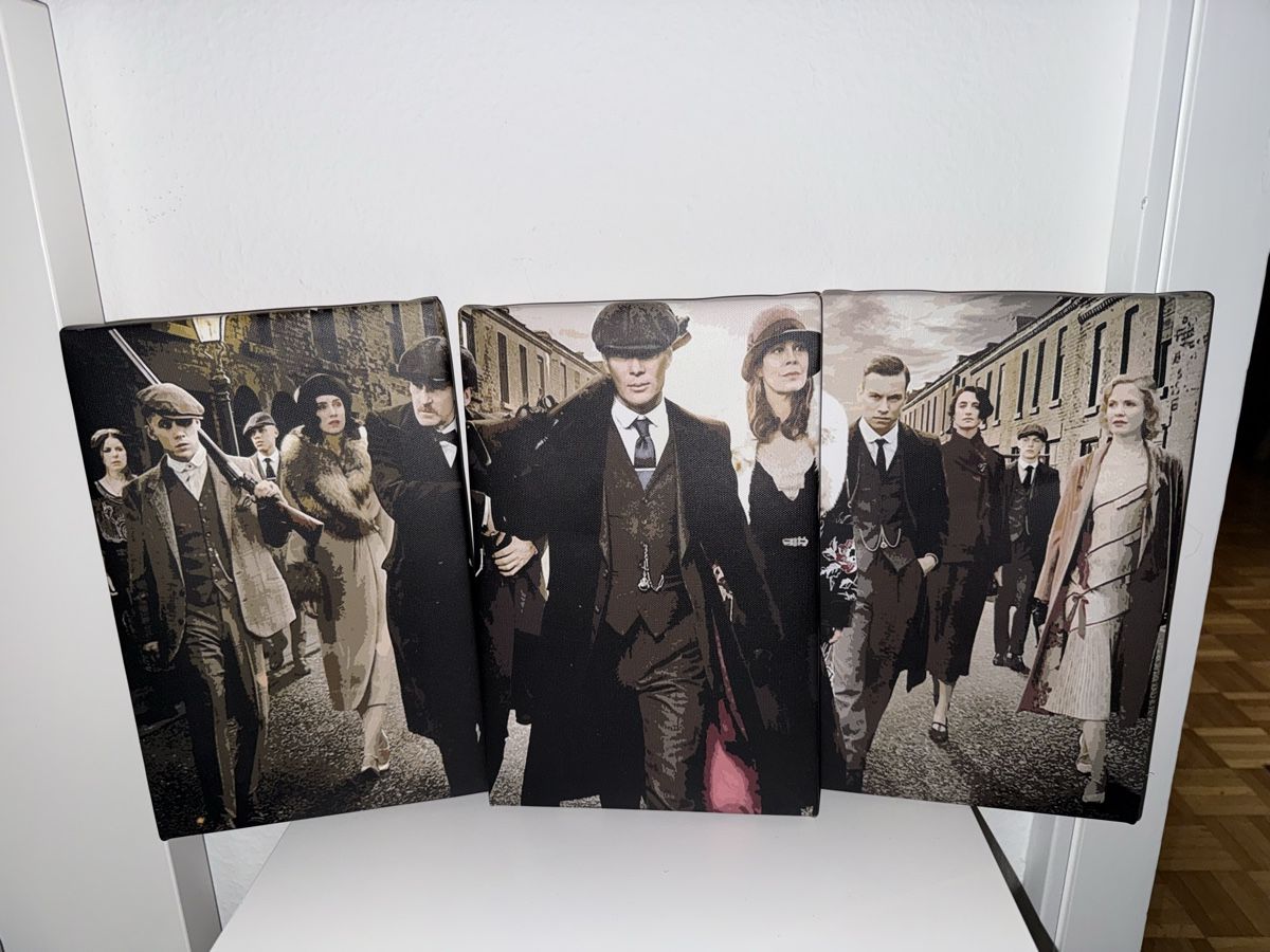 Foto & Immagini: Peaky Blinders Wandbilder Set – Nuovo (secondo la descrizione) da Solothurn venduto da delialiliane 1