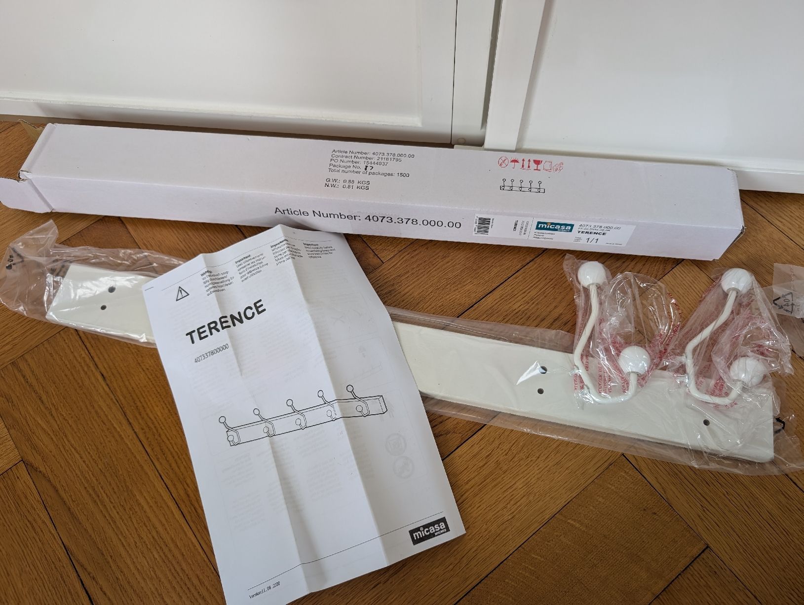 Micasa Ferramenta: Kleiderhaken Micasa weiss – Nuovo (secondo la descrizione) da Bern venduto da Zorro333 1