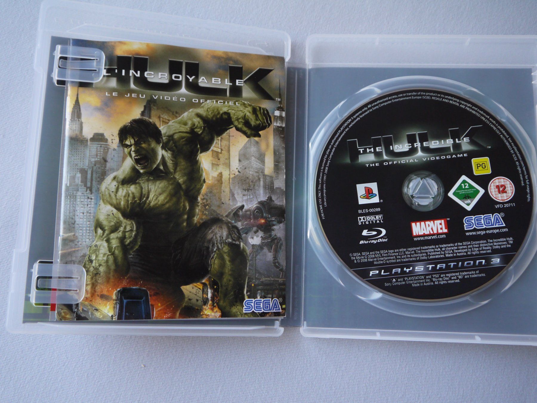 Sony Giochi: HULK - L'Incroyable - Le Jeu Video Officiel PS3 – Usato da Hagendorn venduto da Blaf 1