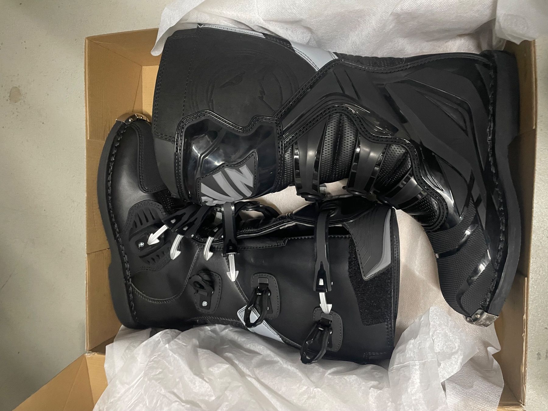 Scarpe da uomo: Motorrad Stiefel RAVEN – Nuovo (secondo la descrizione) da Grüningen venduto da JaBeWy 1