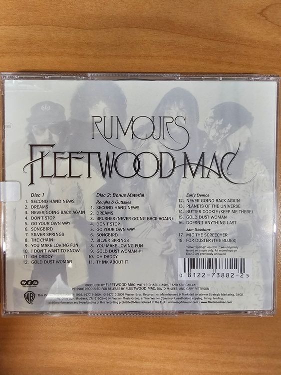 2 CDs - Fleetwood Mac – Rumours | Kaufen auf Ricardo