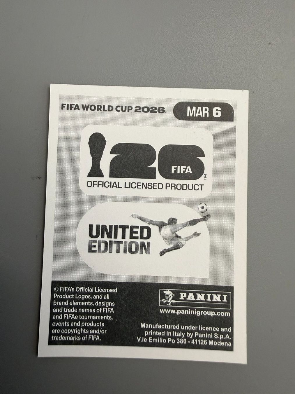 Panini Carte collezionabili: Panini Nayef Aguerd MAR6 – Usato da Liebefeld venduto da Ronaldo-1996 1