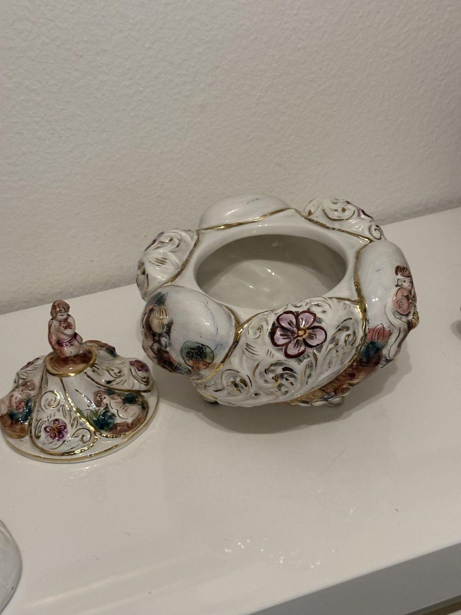 Tutte le decorazioni: Capodimonte Antik Prunkvoll Herzstück – Nuovo (secondo la descrizione) da Basel venduto da Ivana_4 5